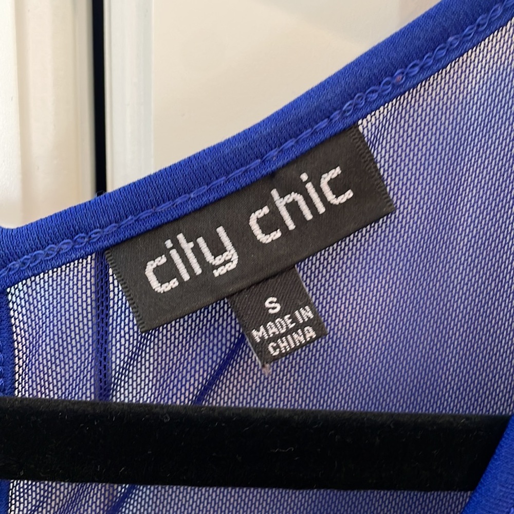 city chic peplum top